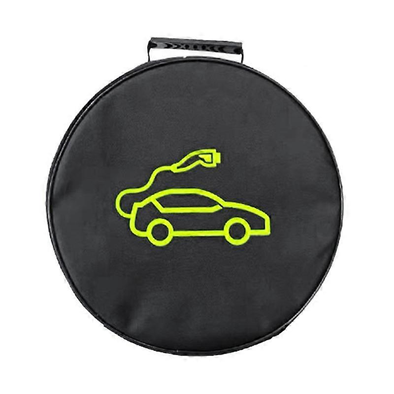 Car Charging Cable Storage Bag Jumper Carry Bag For Electric Vehicle Charger Plugs Sockets Charging Equipment Container Storage