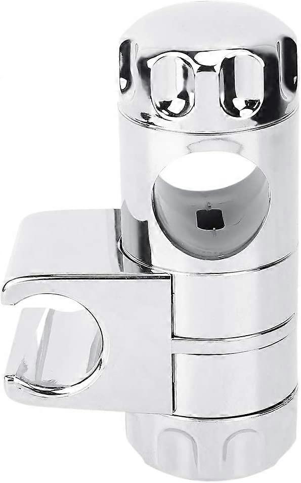 25mm Replacement Shower Rail Bracket - Adjustable Sliding Rail Arm Clamp - Chrome