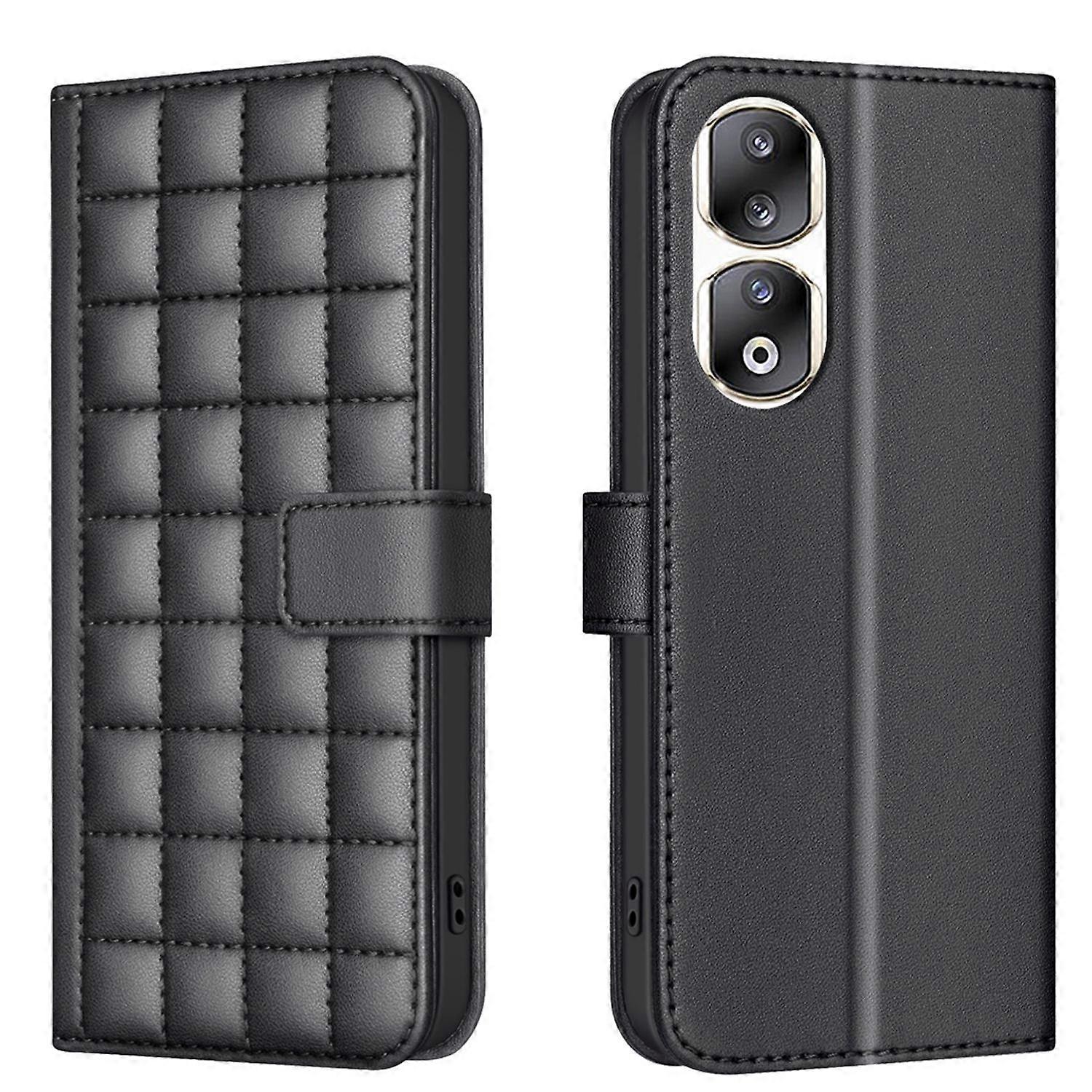 Telefonfodral i läder för Honor 90 Pro