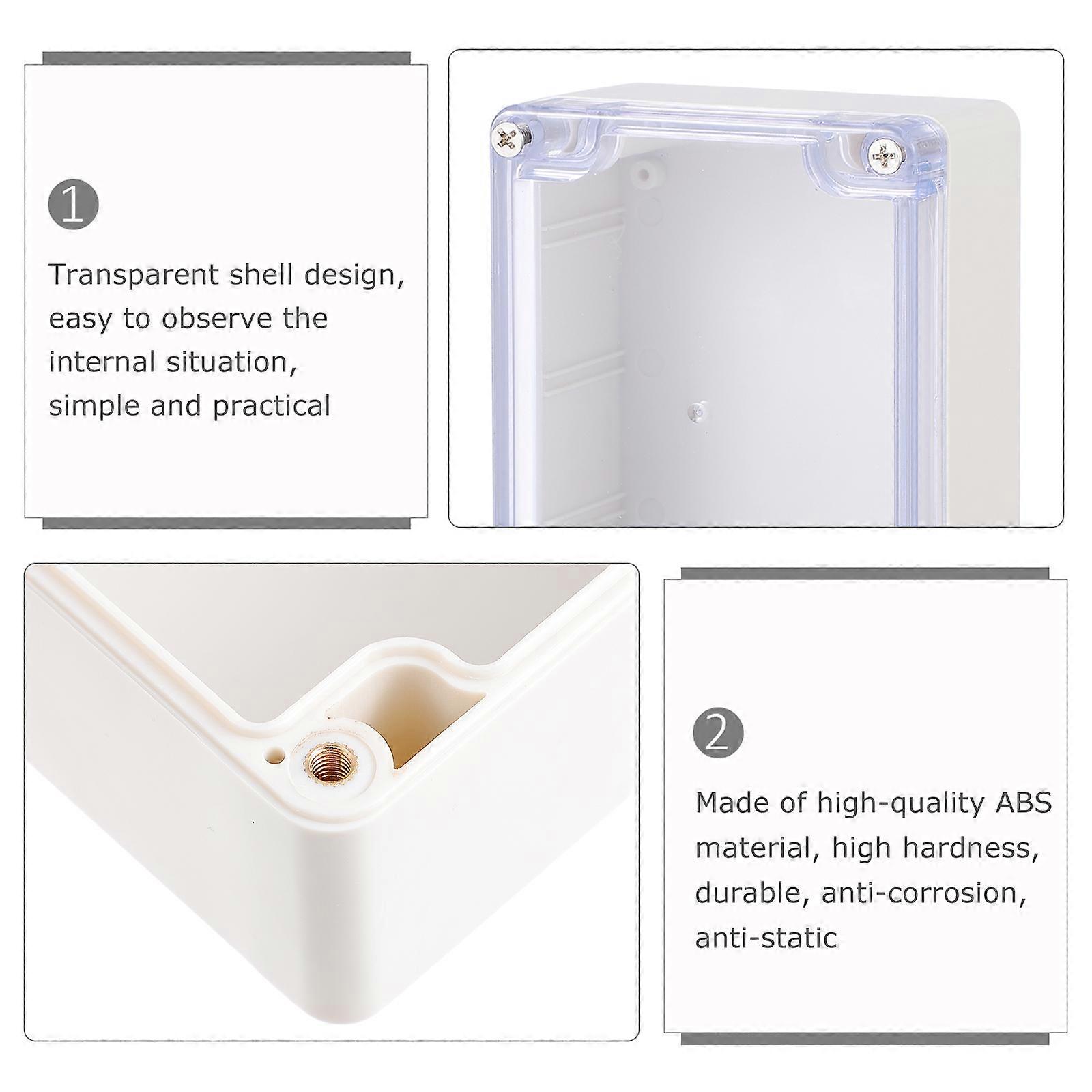 ABS Plastic Dustproof Waterproof Junction Box Electrical Project Enclosure