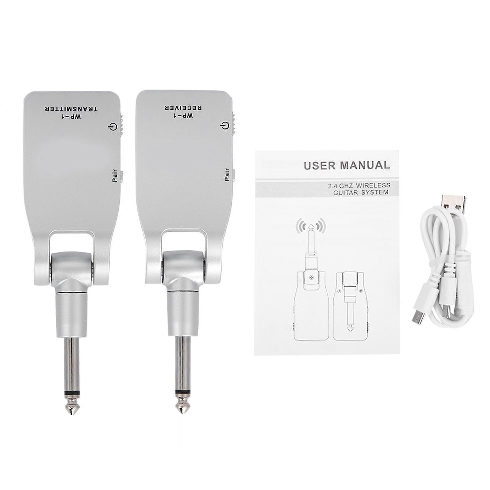 WP-1 2.4G Wireless Guitar System Transmitter Empfänger für E-Gitarre