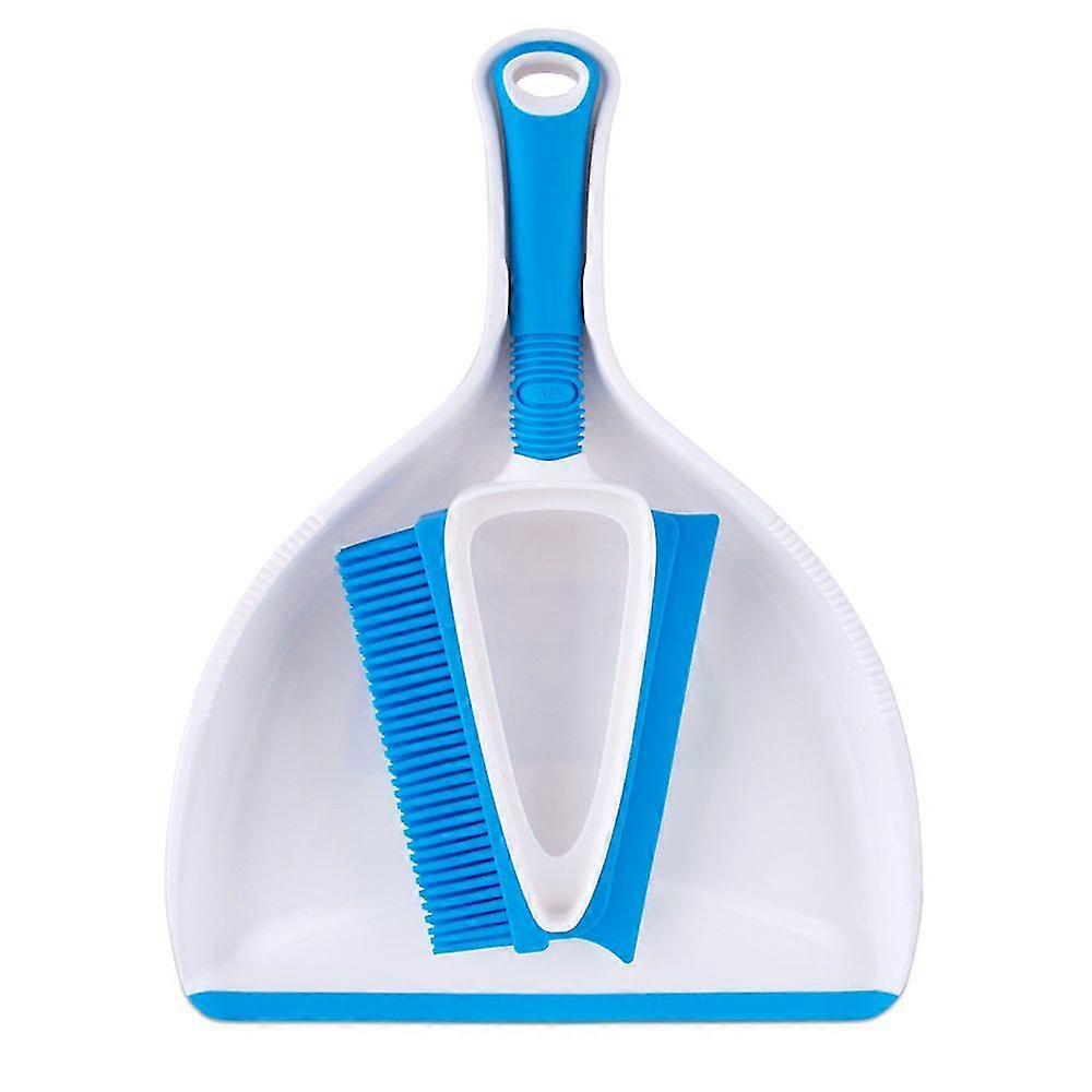 Dustpan with integrated brush