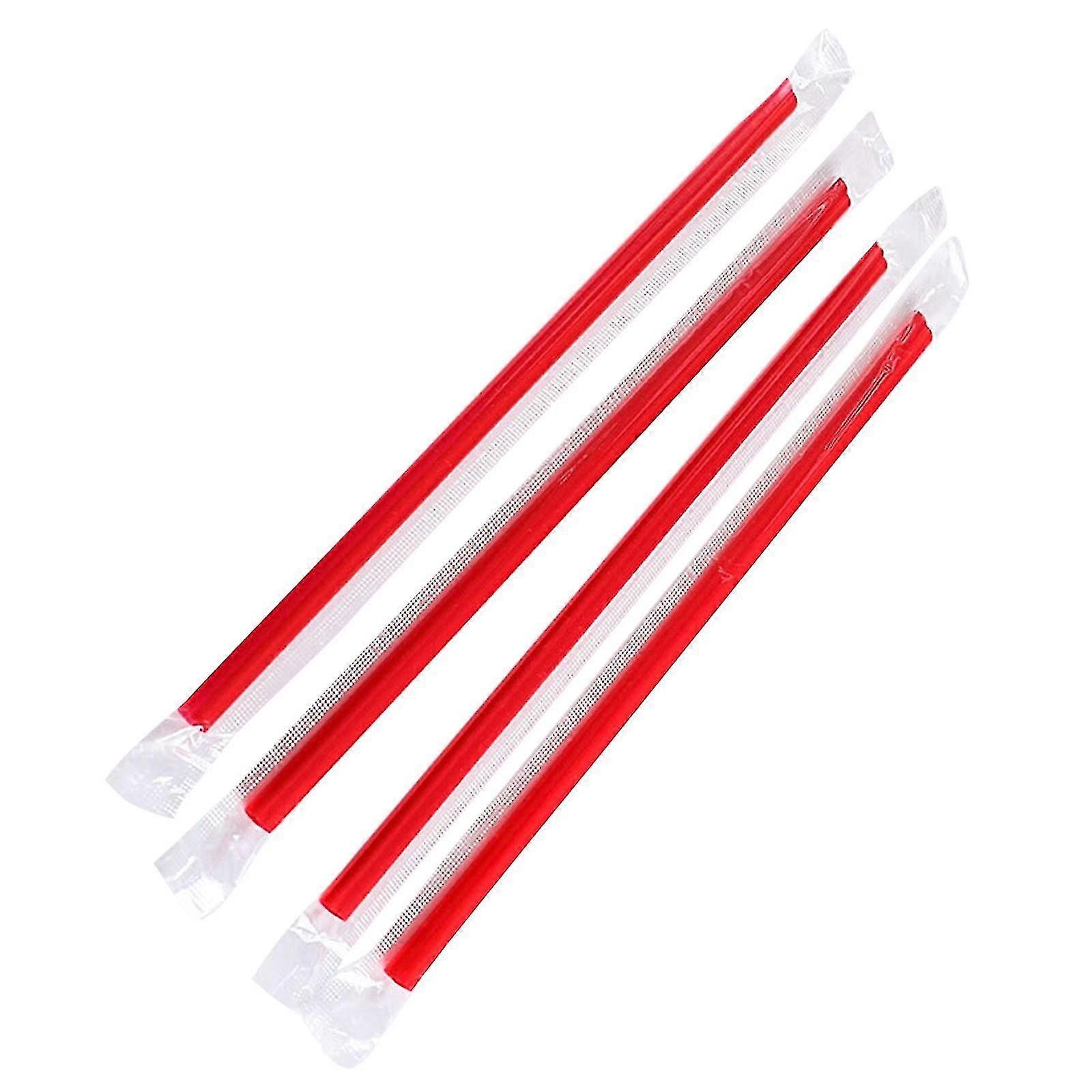 Straws Heart-shaped Straws Disposable Drinking Straws  Individually Packaged Straws