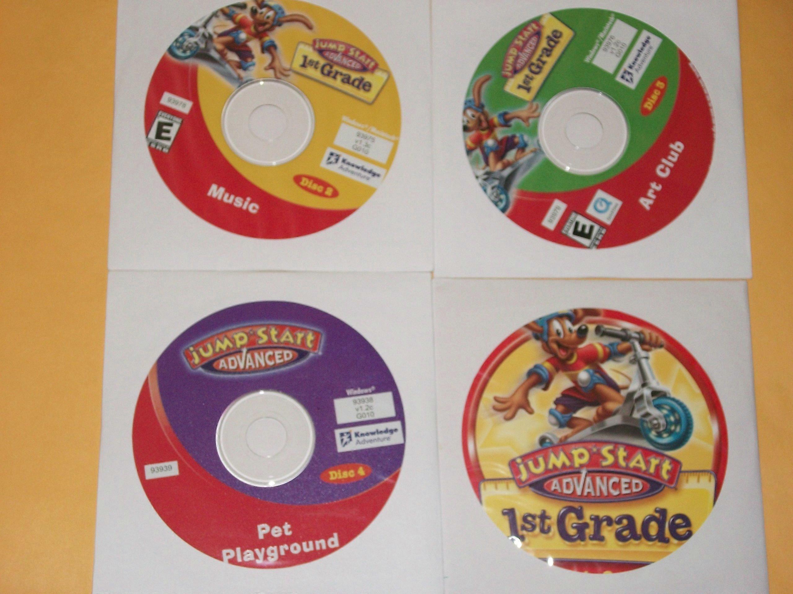 Jumpstart Advanced 1st Grade 2.0 - PC CD - New & Sealed