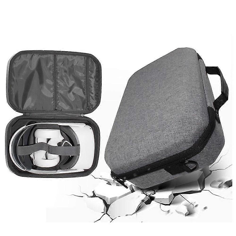 vr accessories for oculus quest 2 vr headset travel carrying case for oculus quest 2 protective bag hard eva storage box