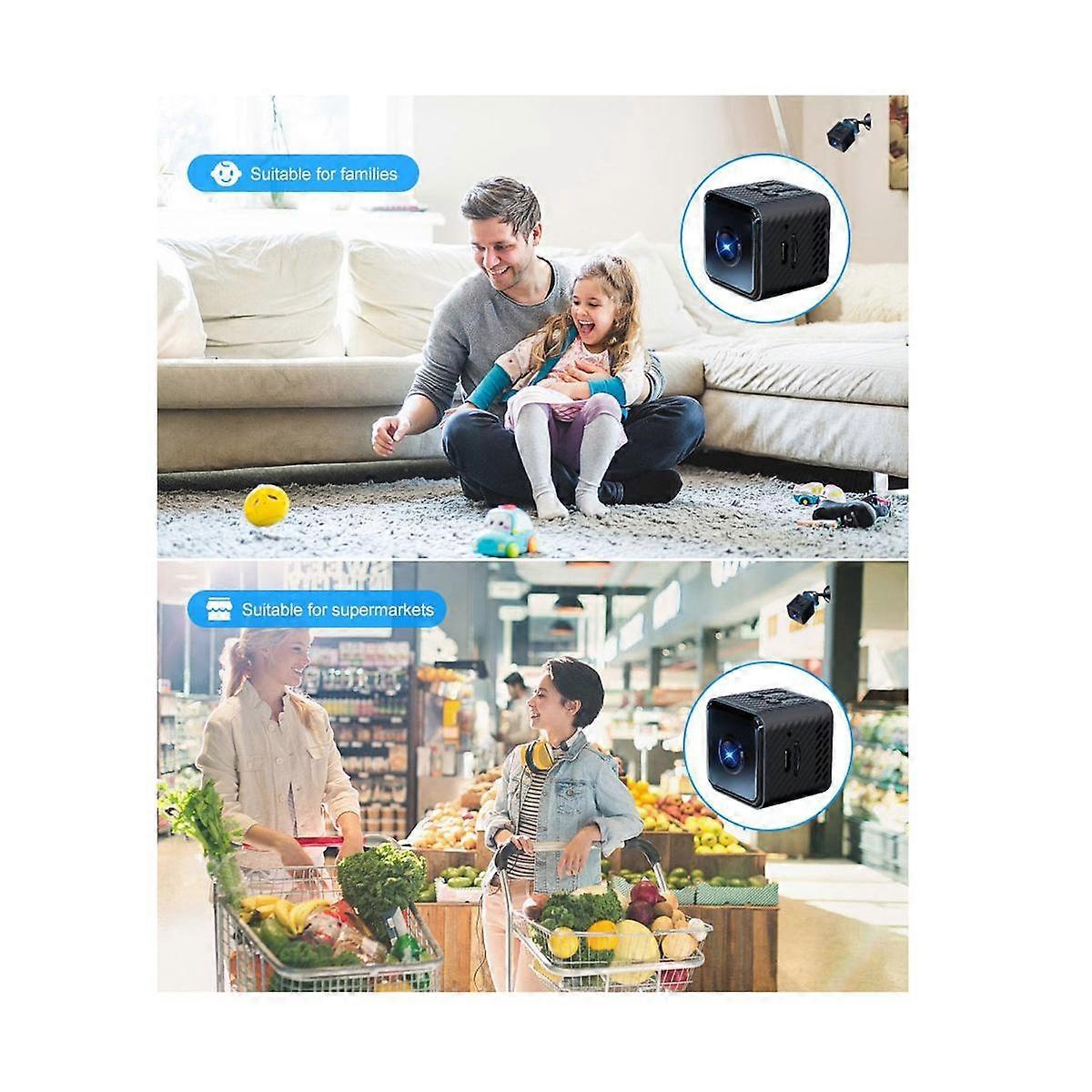4K Mini Camera WiFi Camera HD1080P High-Definition Night Mini Recorder Wireless Mini Camera Video M