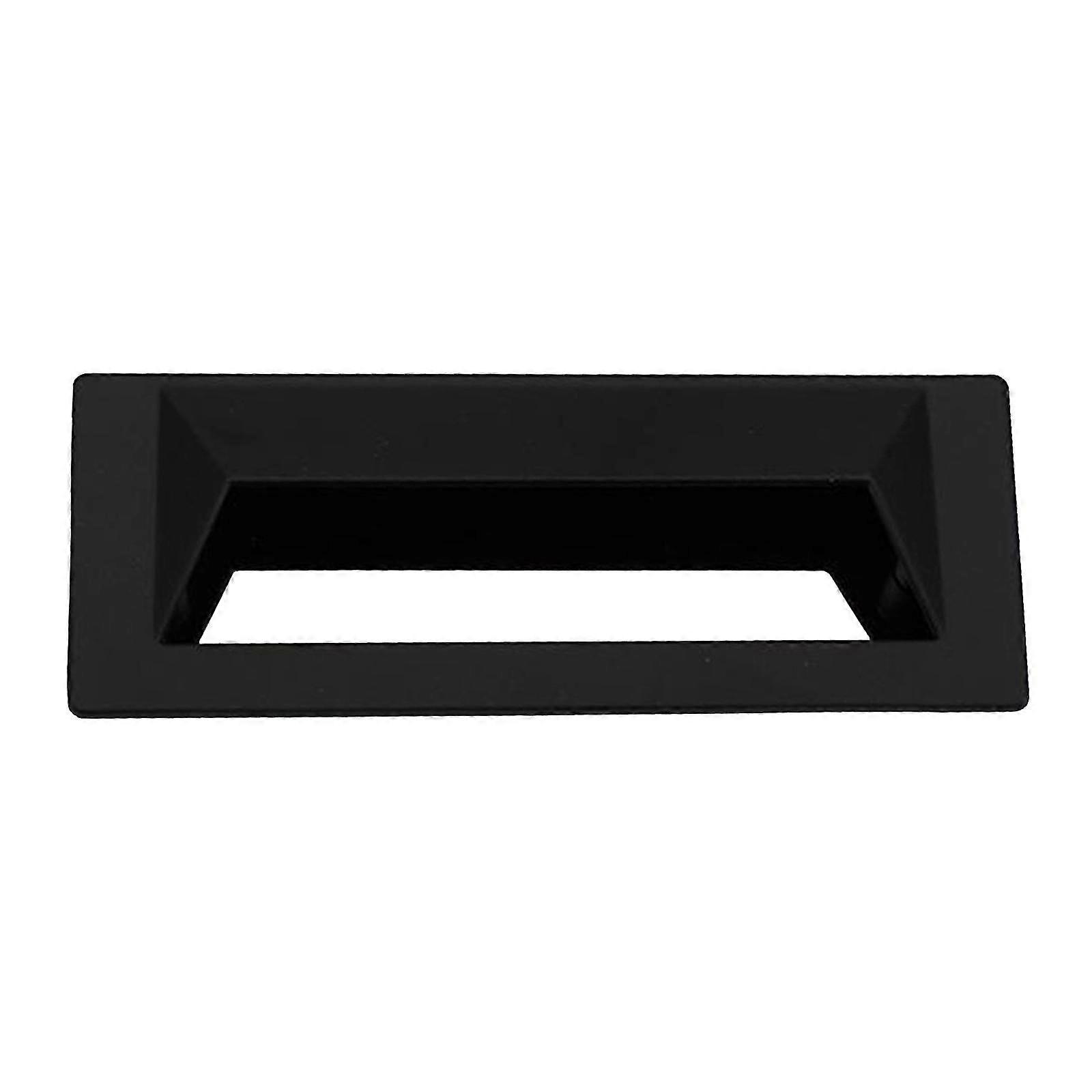 Alloy Concealed Drawer Door Finger Insert Recessed Flush Pull Handle 96mm