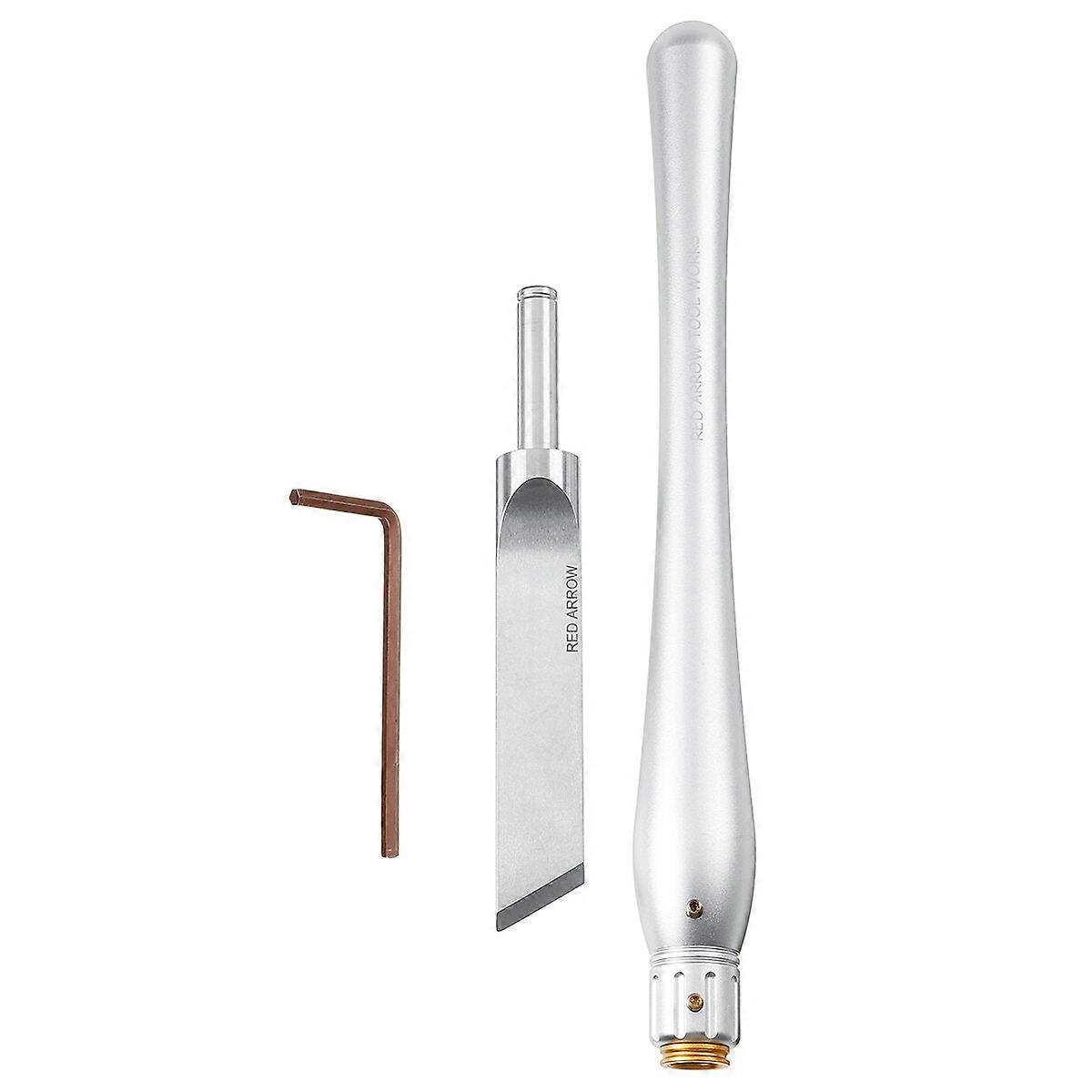 32Mm Hss Lathe Skew Chisel With Aluminium Alloy Handle Wood Turning Tool