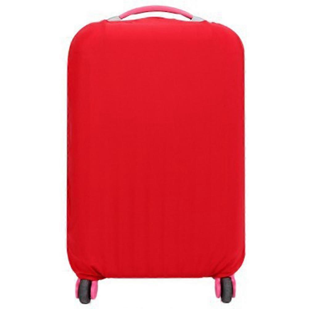 Elastic Travel Bagagem Capa Mala Trolley Case Protetor Protetor Protetor para 26-30 Polegadas (Vermelho)