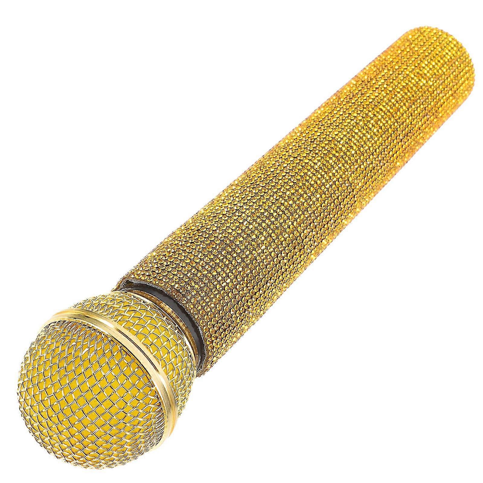 Microphone Model Alloy Microphone Model Stage Performance Microphone Prop