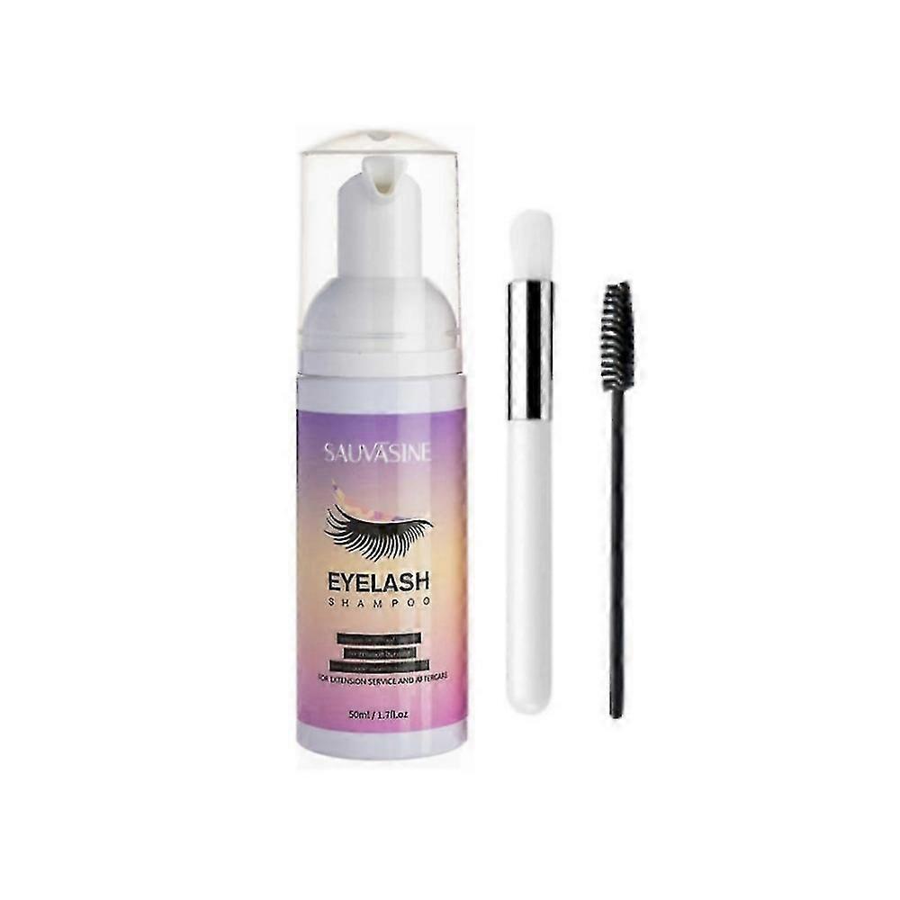 50 مل المهنية رمش تمديد الشامبو رغوة الأنظف موس غسل النفط الغبار مزيل المكياج الغراء الصالون المنزلي Persional الاستخدام