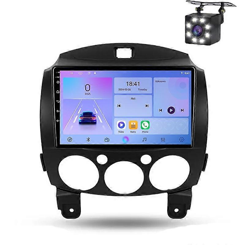 For Mazda 2 DE 2007 - 2014 Radio Multimedia Video Player WIFI Navigation GPS