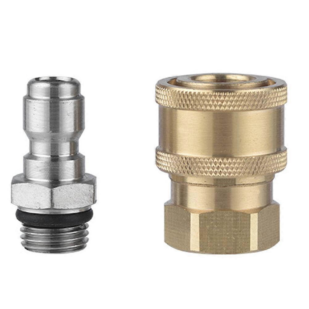 1/4'' Quick-Release Pressure Washer Connector Copper Pressure Washer Connect Adapter
