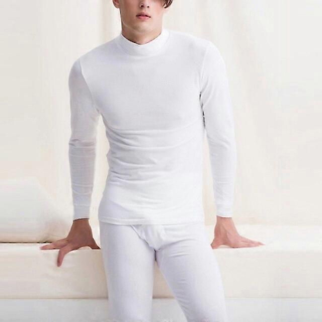 JWL-Winter Varma Toppar & Byxor 2 stycken manliga kläder set Pullover Män termiska underkläder set Plus storlek L-2X