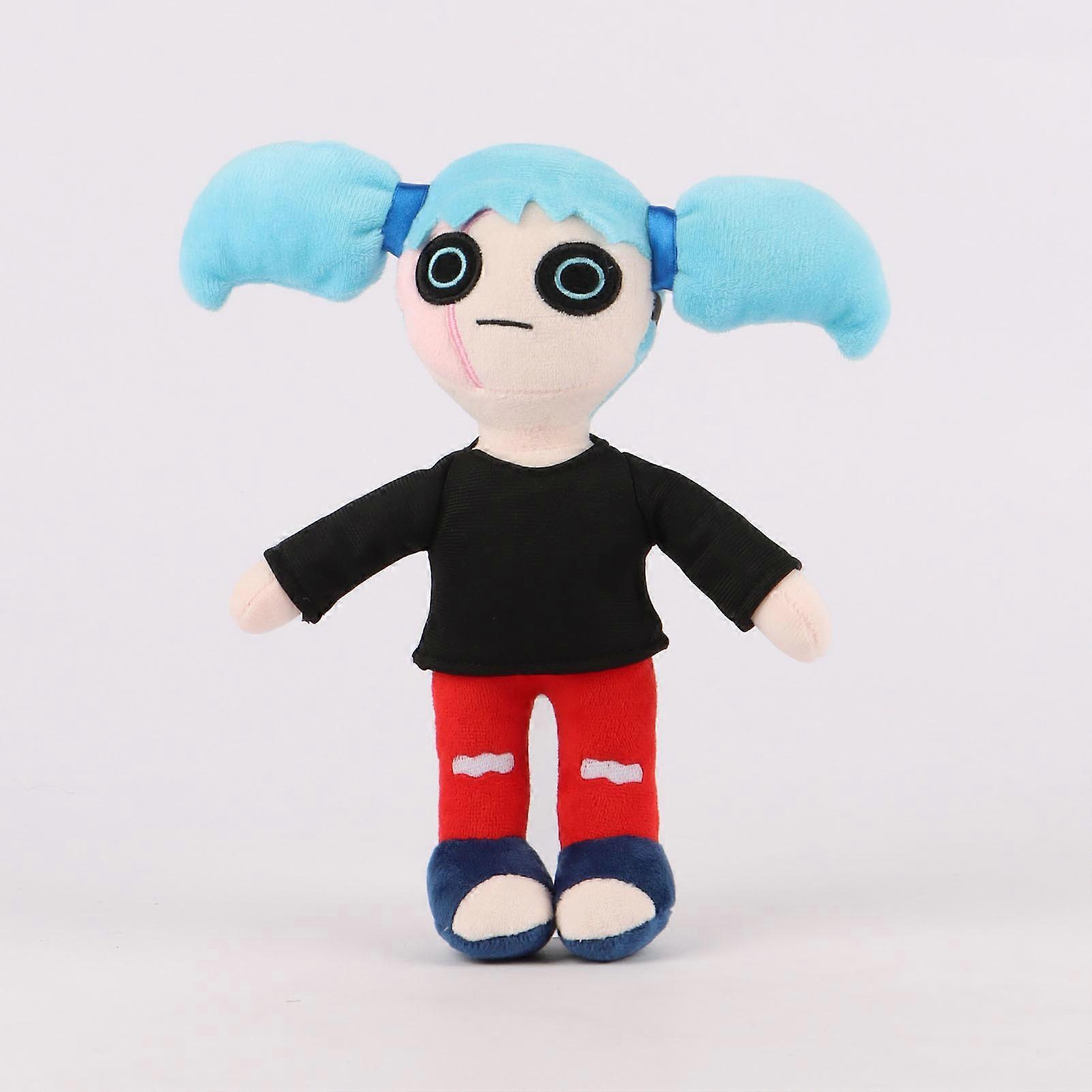 24cm Sally Face Sal Plush Toys Lifelike Plushies Best Collection For Game Fans Best Presents Home Decor Bed Decor Festival Gifts
