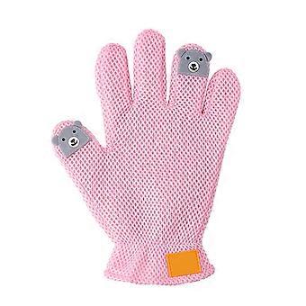 Dog Grooming Glove Deshedding Mitt For Pets Of All Hair Types Bpa-free Silicone Brush Comb Fur