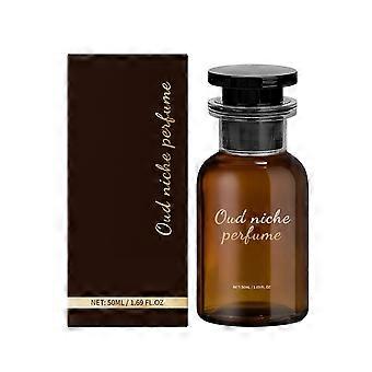 50 ml houtachtige agarhout parfum spray. Elegante en subtiele houtachtige agarhoutgeur. Verfijnd en verfijnd, perfect voor formele gelegenheden. Ideaal voor mannen en