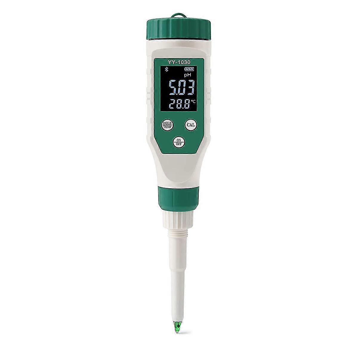 Bluetooth PH Meter, 0.01 Resolution High Accuracy PH Tester with Backlit LCD Display