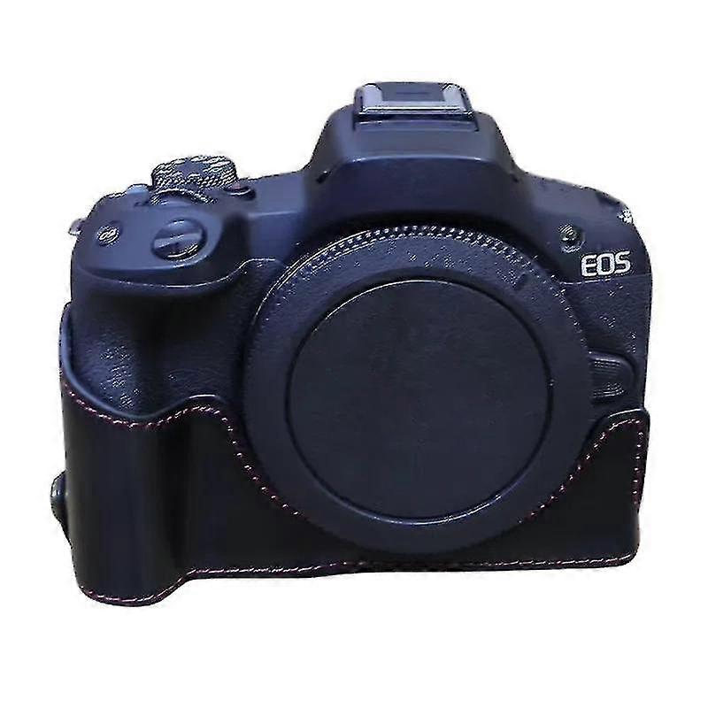 עבור Canon EOS R50/R100 מצלמה שרוול תחתון עיצוב פתיחה גדול עור PU חצי גוף מקרה-