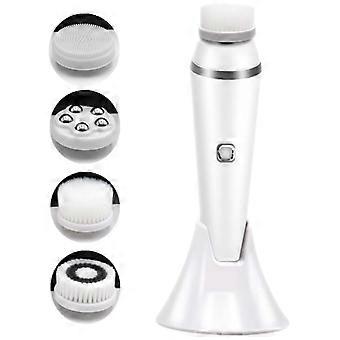 Ladies cleansing brush, 4-in-1 electric cleansing brush, 3-speed mode, rotatable charging