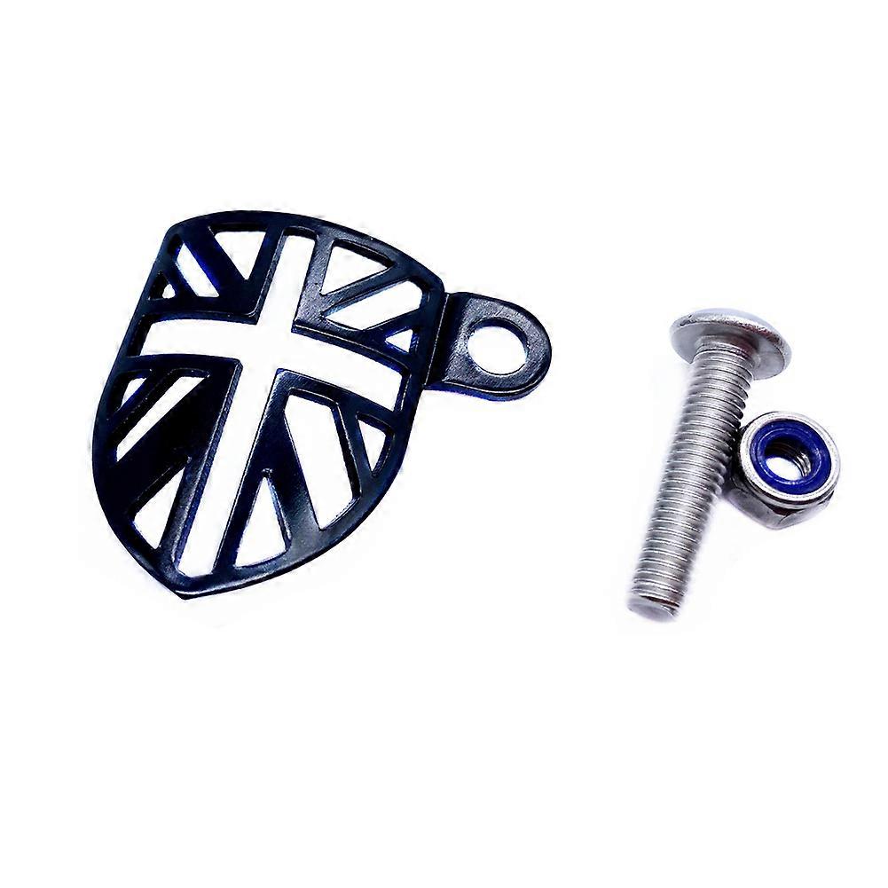 Bicycle Front Fork Baffle Plate Aluminum Bike Brake Line Protector for Brompton