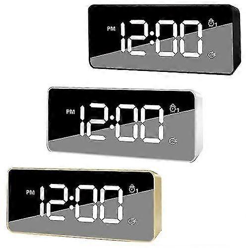 Digital Alarm Clocks For Bedrooms Heavy Sleepers Led Bedside Desk Alarm Clock