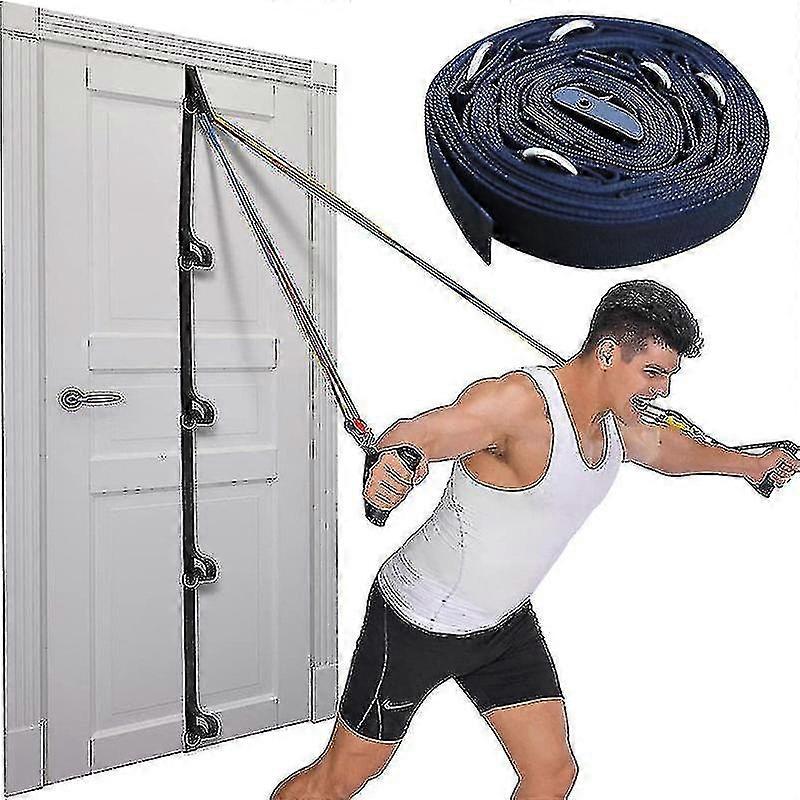 Door Anchor Strap For Resistance Bands Portable Mount Secure Multi Point Anchor