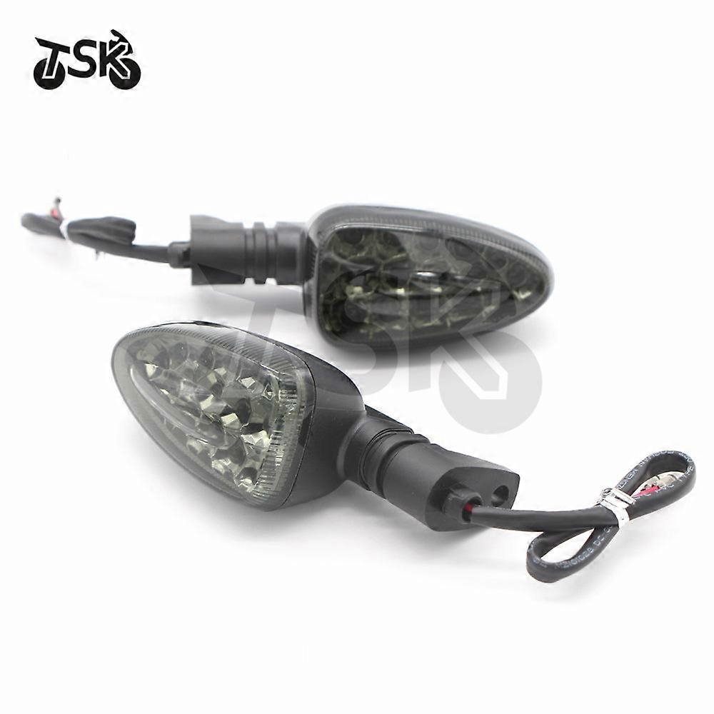 Motorcycle Clear Turn Signal Indicator Light Lamp Fit for BMW F650GS F800S K1300S R1200R G450X R1200GS K1200R F800ST LED