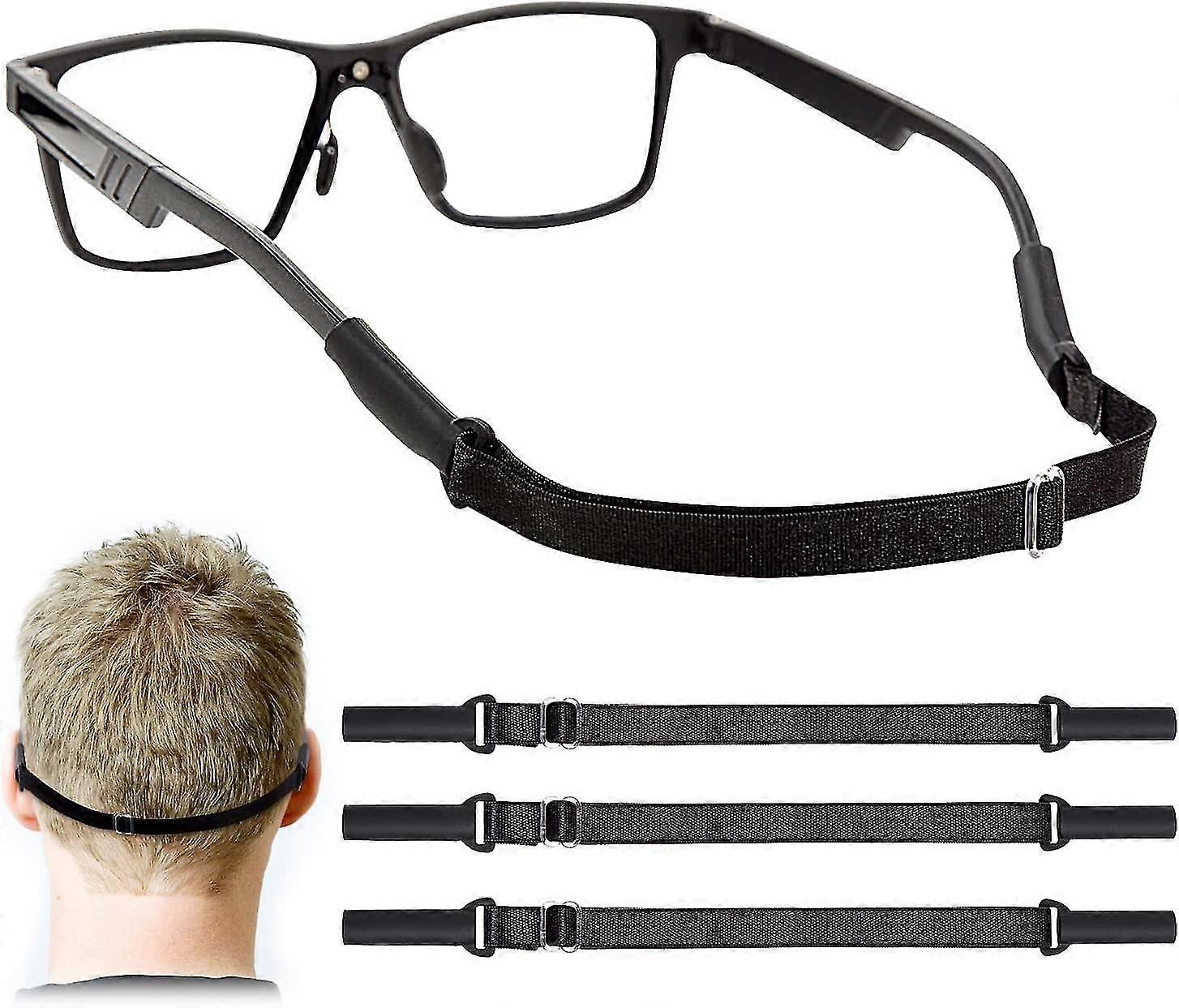 Adjustable Glasses Straps - 3 Pcs No Tail Adjustable Eyewear Retainer