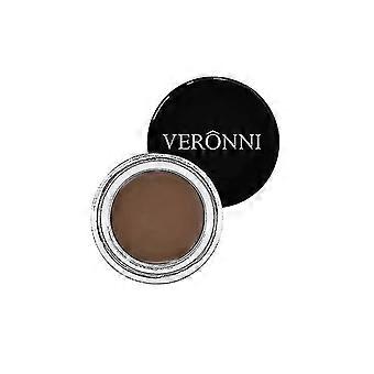 Gel impermeable de tinte de cejas de larga duración Crema de tinte para cejas para el maquillaje (marrón medio)