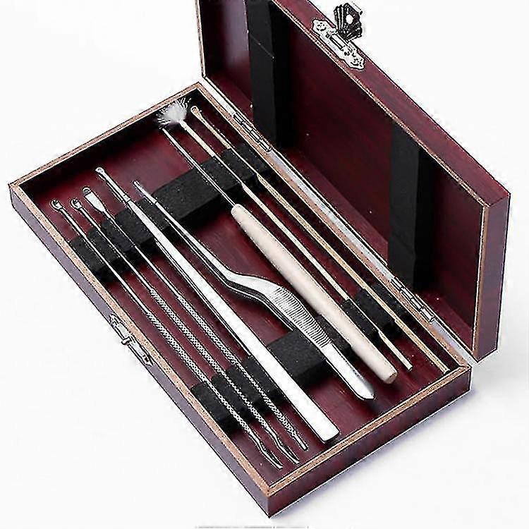 Less Ear Wax Removal Kit Clean Tool Earwax Pick Tte Set Ilver8pcs