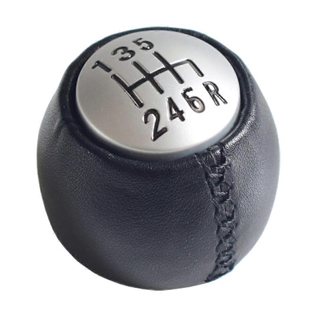 6 Speed PU Leather Manual Gear Shift Knob Lever Shifter Handle Stick For Alfa Romeo GT 147 166