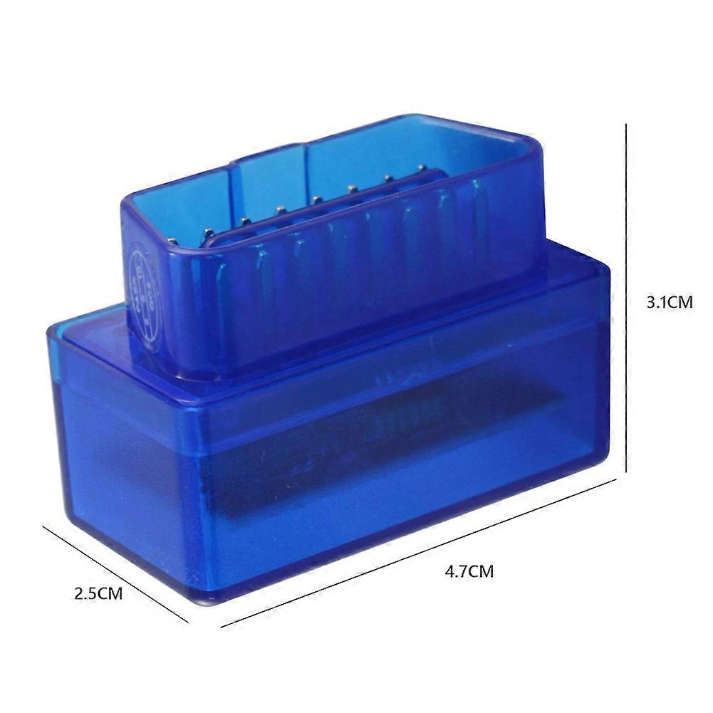 Mini Bluetooth ELM327 V2.1Auto OBD2 Scanner Car Diagnostic Detector Code Reader Tool For Android/Symbian For OBDII Protocols