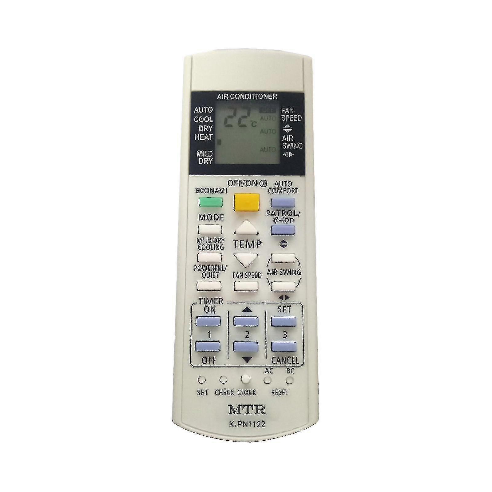 Universal K-pn1122 For Panasonic Air Conditioner Remote Control Hh-21-j