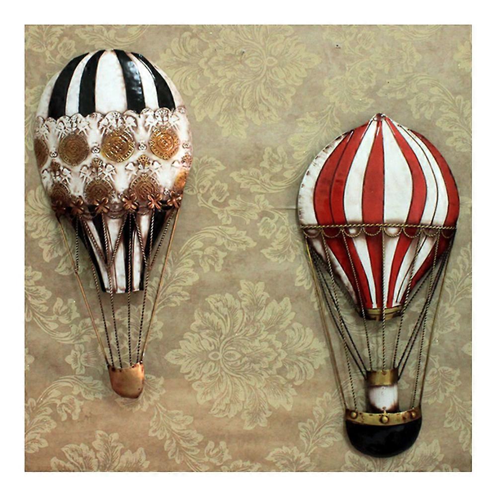 Mediterranean Style Fire Balloon Wall Hanging Decoration