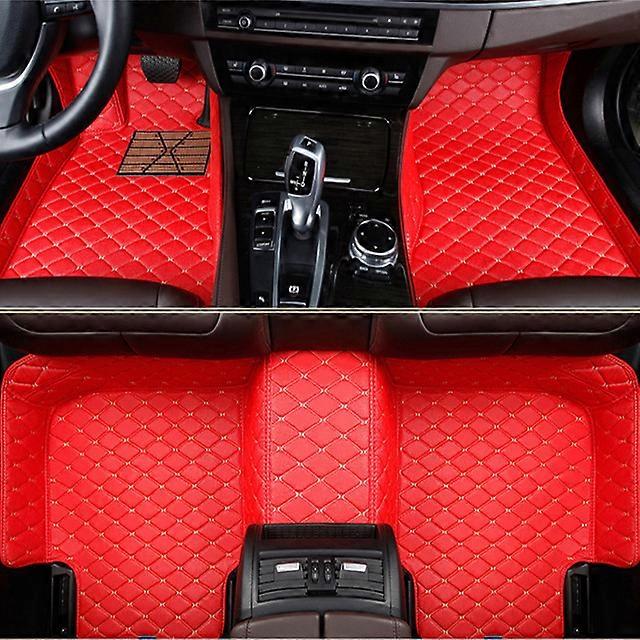 Full Surround Custom Car Floor Mat For TOYOTA Avalon Avensis Allion Auris Crown RAV4 Hilux Highlander(5seat ) Harrier