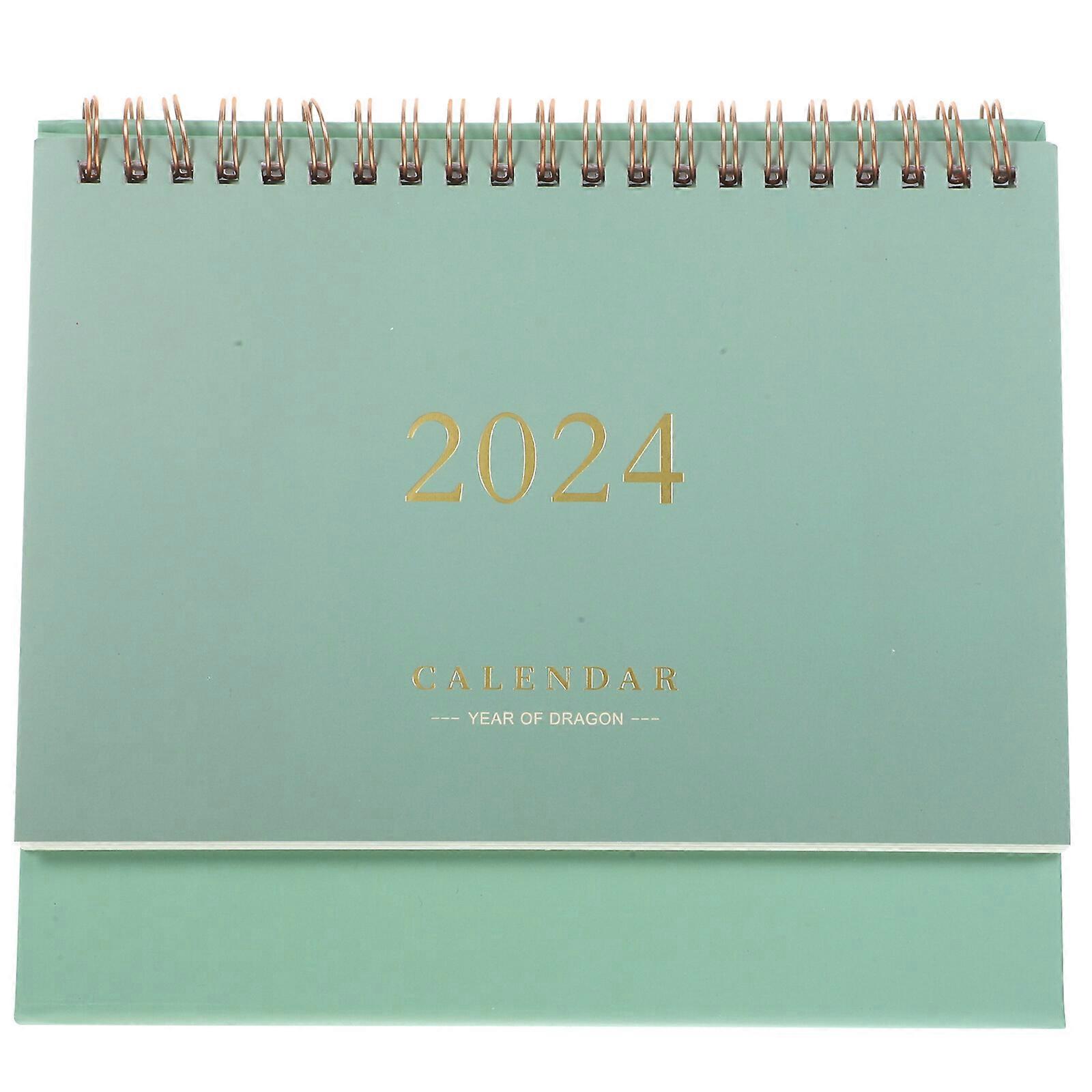 Household Desk Calendar Daily Use Standing Desk Calendar Delicate Desktop Calendar