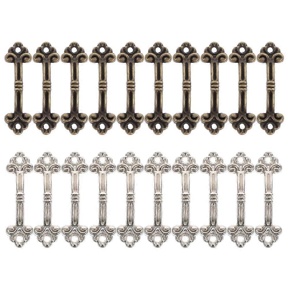 20pcs Gift Box Small Knobs Replacement Jewelry Box Drawer Handles Pulling Handles