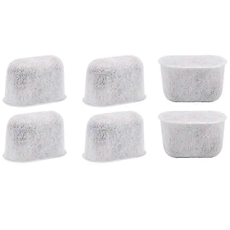 6 Pack Replacement Water Filters for , Pure Charcoal Coffee Filters for All Coffee Makers