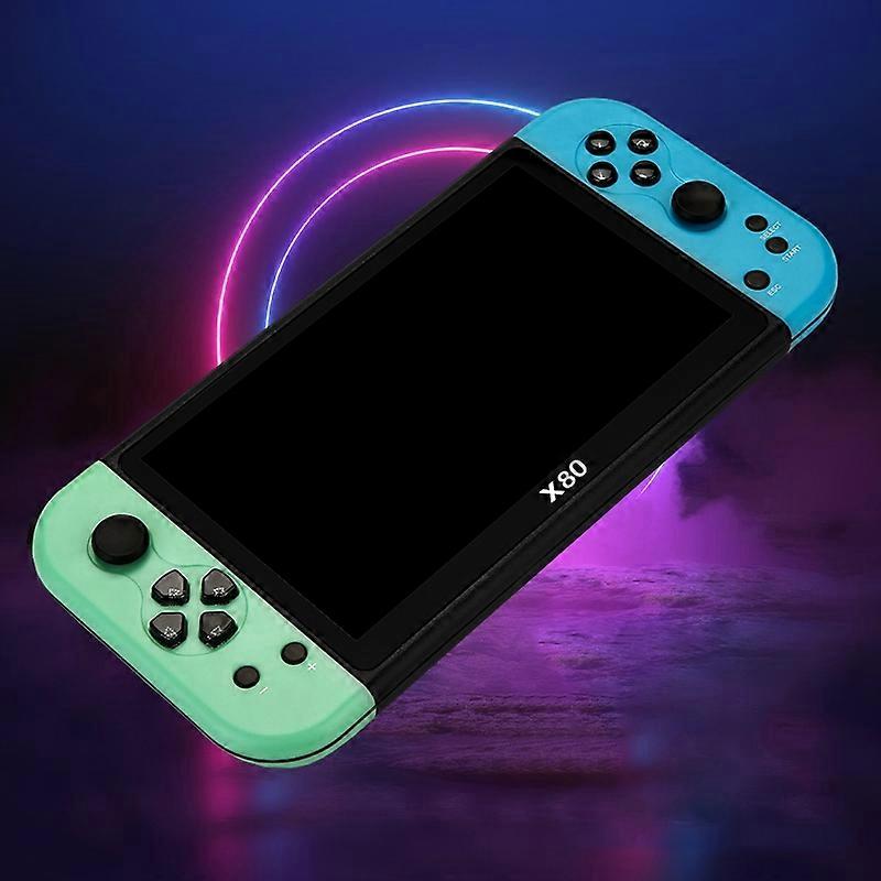 X80 7.0 inch HD Screen Handheld Game Console 20000 Games Video Game Console