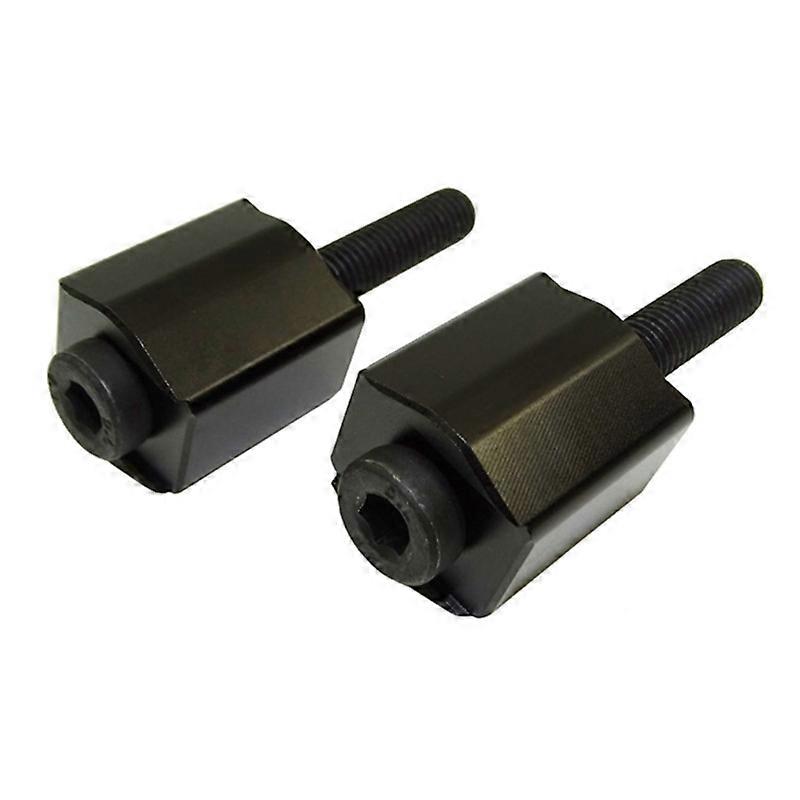 Anti-scratch Heightening Block Pedal 2Pcs Durable Handlebar Risers Adapter