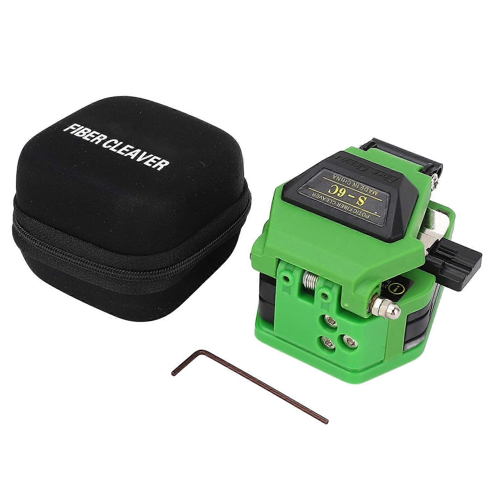 Fiber Cleaver 16 Cleaving Spots 48000 Cleaves Hot Melting Cold Connection Fiber Optic Cutter for 0.25mm 0.9mm Cables