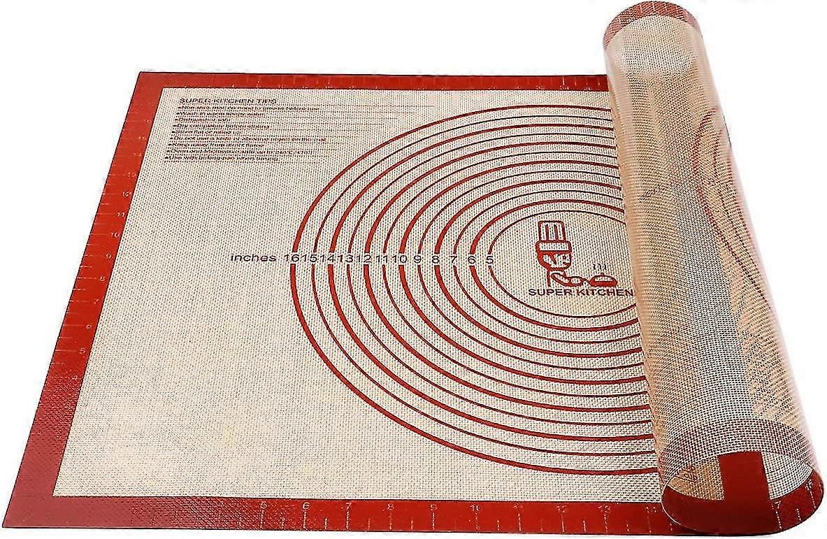 Non-Slip Silicone Pastry Mat with Measurements 7151cm for Baking Mat, Counter Mat, Rolling Dough Ma