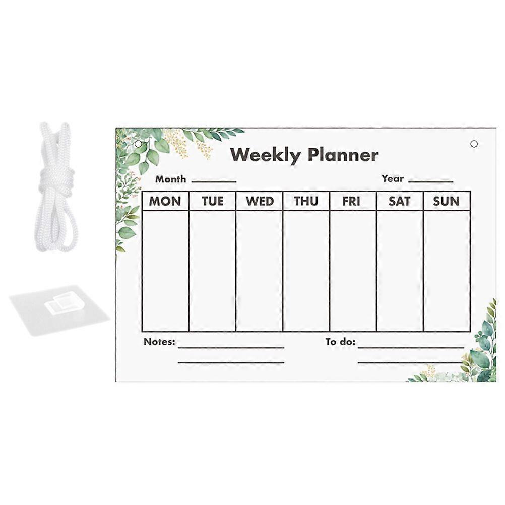 1 Set of Hanging Acrylic Writing Board Modern Memo Board Home Office Memo Board