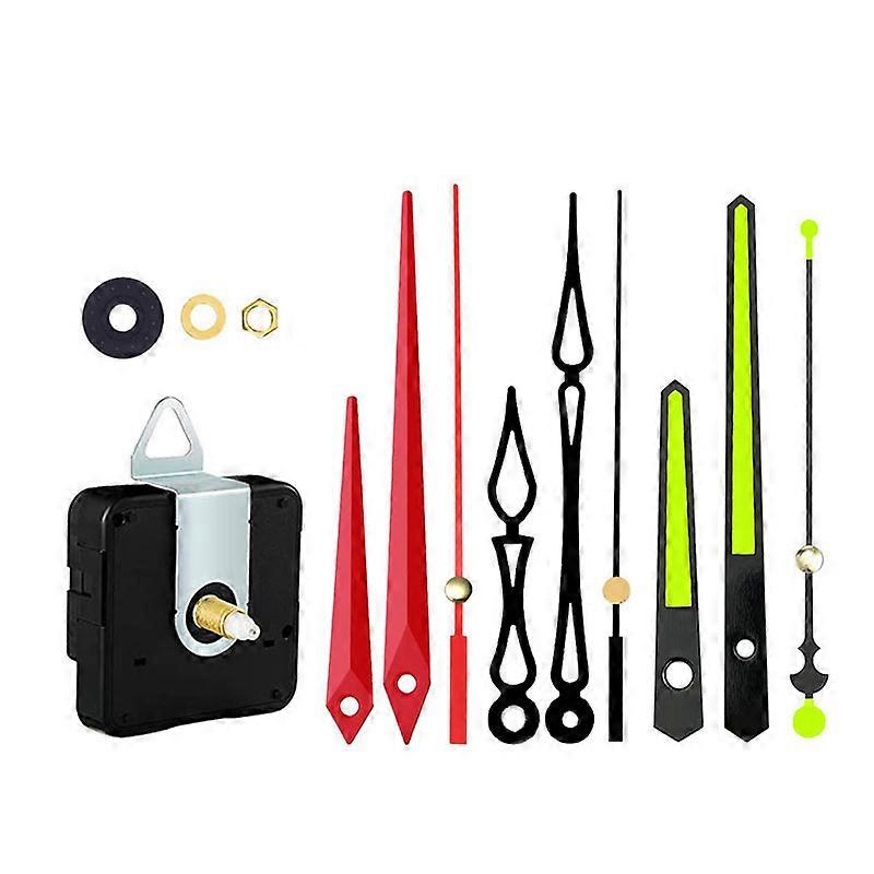 1 Set Pendulum Clock Movement Replacement Clock Movement with Clock Hands for Clock Repair