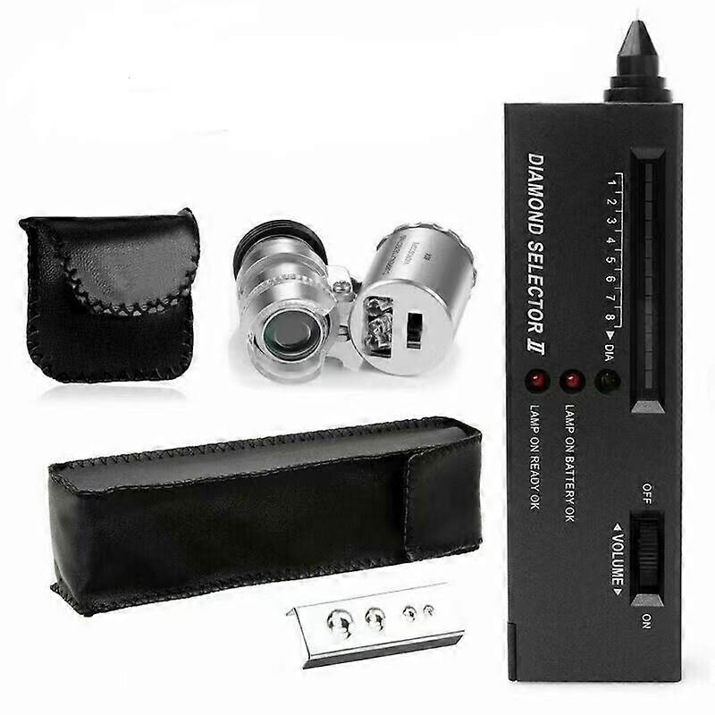 Gold Silver Diamond Gemstones Selector Testing Digital Electronic Tester Kit