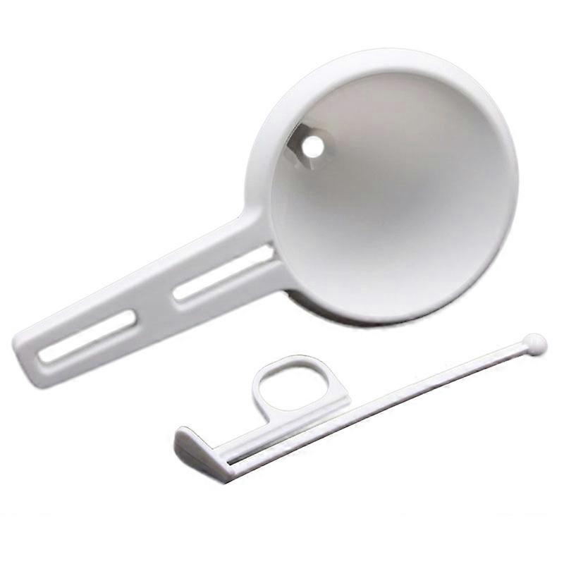 Kitchen DIY Hand-held Chocolate Icing Cream Funnel Cup Plastic Batter Dispenser