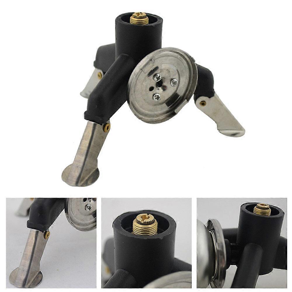 Portable Mini Triangle Camping Gas Burner Adapter Converter