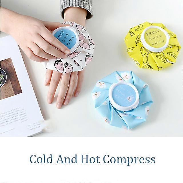 Portable creative cute physical therapy bag, dual-function bag, cartoon warm ice pack, multi-purpose cold and pack