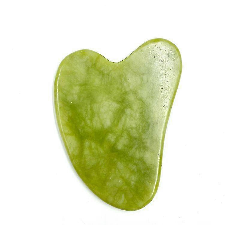 Gua Sha Massage Sten Jade Grøn